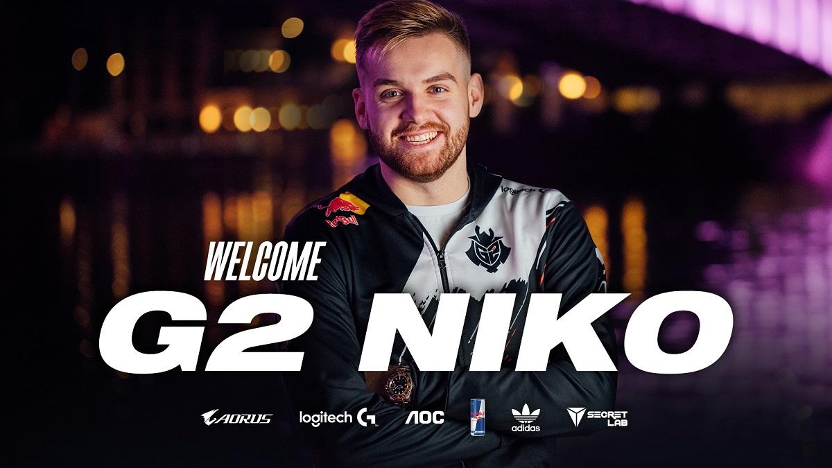 ოფიციალურად: NiKo G2 Esports-ის მოთამაშეა